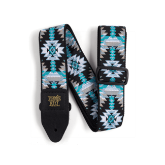 Ernie Ball Ernie Ball Classic Jaquard Guitar Strap Albuquerque Blue