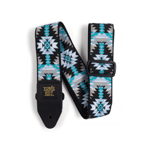 Ernie Ball Ernie Ball Classic Jaquard Guitar Strap Albuquerque Blue