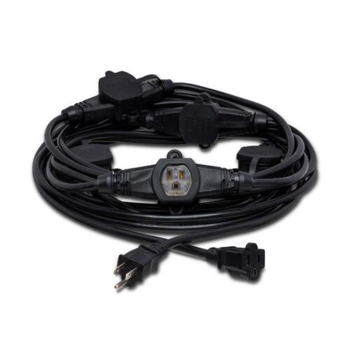 Hosa Hosa Power Distribution Cord Nema 5-15R to Nema 5-15P 30 Foot