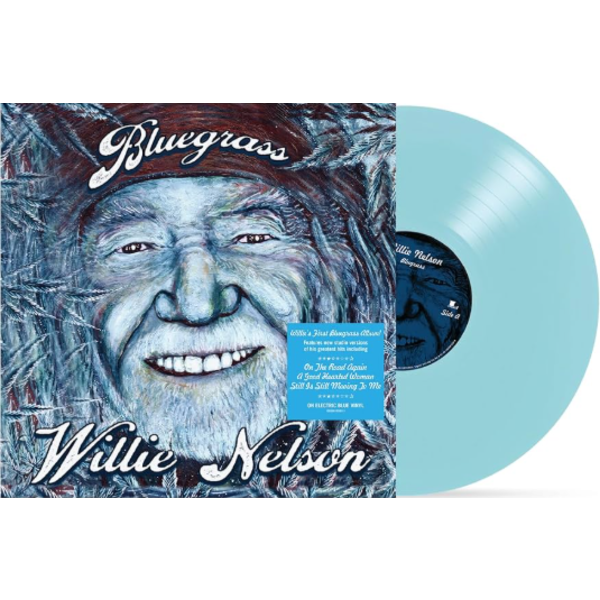 Willie Nelson - Bluegrass (electric blue vinyl)