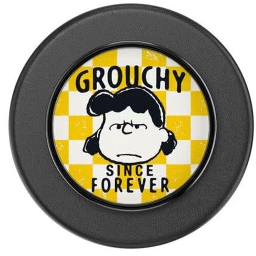 PopsSockets PopSockets PopGrip for MagSafe Round with Adapter Ring Enamel Grouchy Lucy