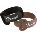 Fender Fender Cable Ties 7" Black and Brown
