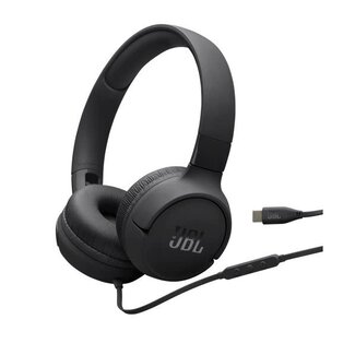 JBL JBL Tune 520C USB-C Wired On Ear Headphones Black