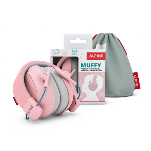 Alpine Hearing Protection Alpine Hearing Protection Muffy Kids Earmuffs Pink