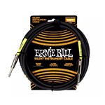 Ernie Ball Ernie Ball 10' Silent Instrument Cable Straight/Straight Black