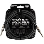 Ernie Ball Ernie Ball Flex Instrument Cable Straight/Straight 10 ft Black