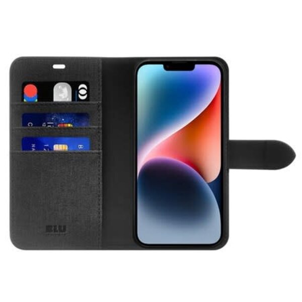 Blu Element Blu Element Folio 2-in-1 Case Black for iPhone 16e/15/14/13