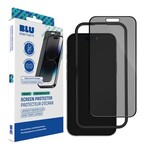 Blu Element Blu Element Privacy Tempered Glass Screen Protector with Installation Kit for iPhone 16 Plus/15 Plus