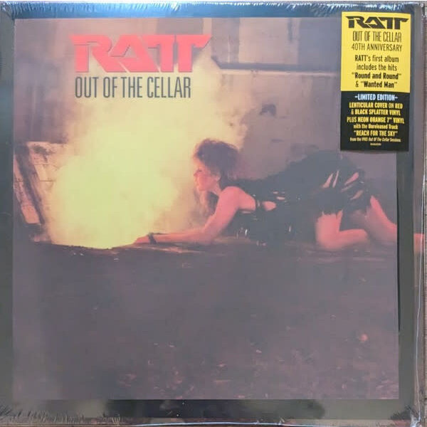 Ratt - Out of the Cellar (40th) (red and black vinyl)