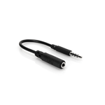 Hosa Headphone Adaptor, 3.5 mm TRRS to Slim 3.5 mm TRRS