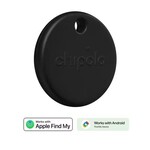 Chipolo POP Tracking Tag (Works with Google’s Find My Device or Apple Find My) Black