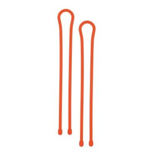 Nite Ize Gear Tie Bright Orange Reusable Rubber Twist Tie 24 in. - 2 Pack