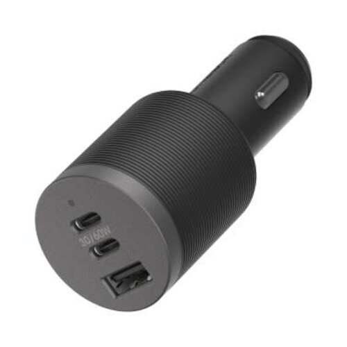 Otterbox Otterbox 72W Dual Port 30W USB-C PD + Single Port 12W USB-A Premium Pro CLA Car Charger Black