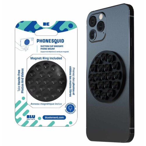 Blu Element Blu Element Round MagSafe Phonesquid Black