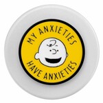 Popsockets PopSockets PopGrip for MagSafe Round with Adapter Ring Enamel My Anxieties Have Anxieties