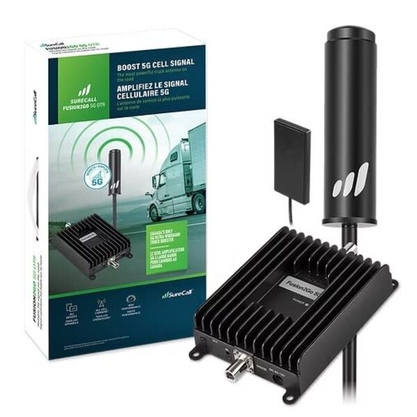 SureCall Surecall Fusion2Go 5G OTR 6-Band In-Vehicle Cell Signal Booster Kit