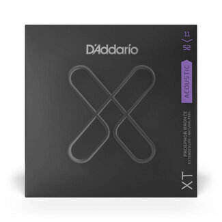 D'Addario D’Addario XTAPB1152 XT Phosphor Bronze Acoustic Strings 11-52