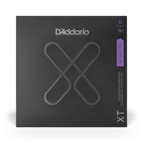 D'Addario D’Addario XTAPB1152 XT Phosphor Bronze Acoustic Strings 11-52