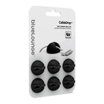 Bluelounge Bluelounge Cabledrop CableClip Black