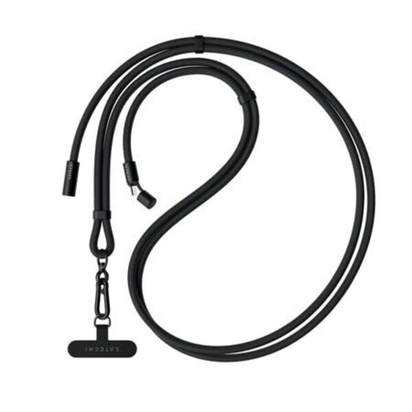 Satechi Satechi OntheGo Crossbody Lanyard USB-C Cable Black