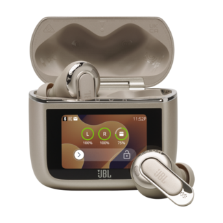 JBL JBL Tour Pro 3 True Adaptive Noise Cancelling earbuds with JBL Spatial 360 Headtracking Latte