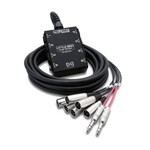 Hosa Hosa Pro-Conex Little Bro Sub Snake 6 x XLR Sends and 2 x 1/4 inch TRS Returns 20 Ft.