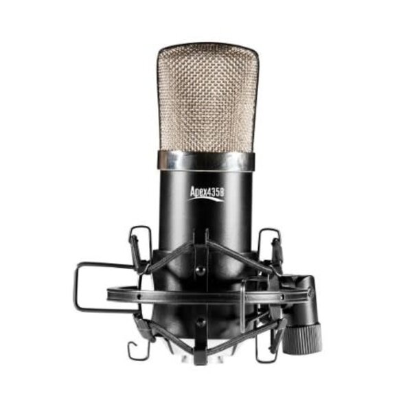 Apex Apex Compact Studio Condenser Mic with Case Black