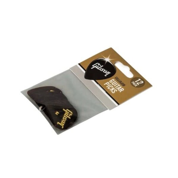 Gibson Tortoise Shell Pick Medium 12 Pack