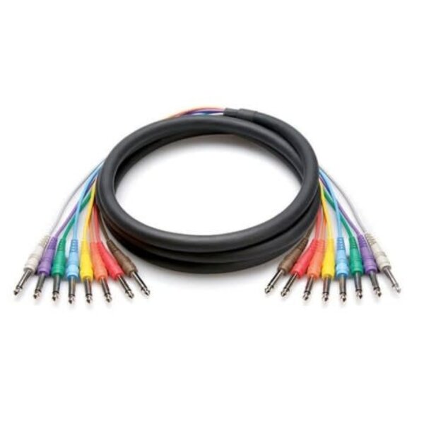 Hosa Hosa Unbalanced Snake Cable 1/4'' Phone to 1/4'' Phone 3m