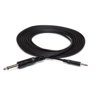 Hosa Hosa Mono Interconnect 3.5mm TS to 1/4 in TS 10 Foot