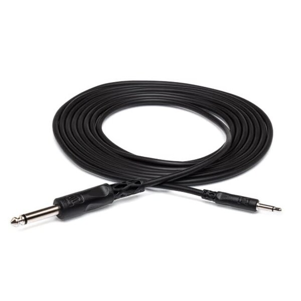 Hosa Hosa Mono Interconnect 3.5mm TS to 1/4 in TS 10 Foot