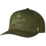 Gibson Script Logo Structured Snapback Olive