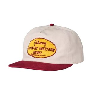 Gibson Country Western Unstructured Snapback Hat