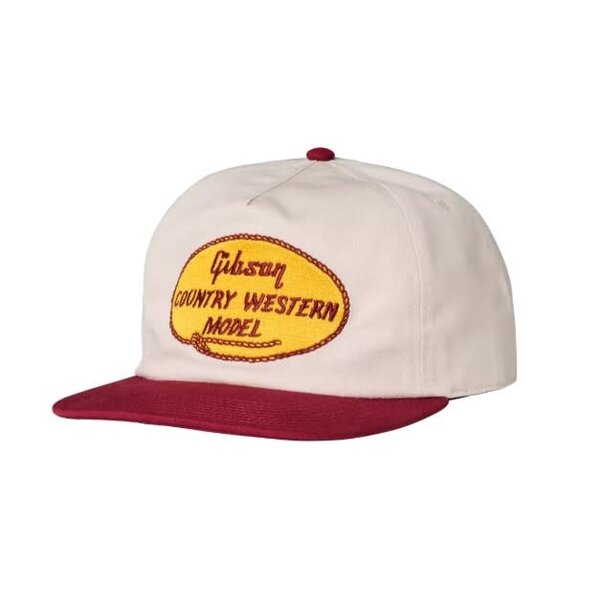 Gibson Country Western Unstructured Snapback Hat