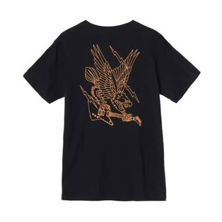 Gibson Screaming Eagle Tee Vintage Black Medium