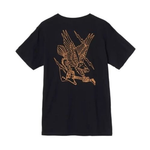 Gibson Screaming Eagle Tee Vintage Black Medium