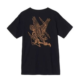 Gibson Screaming Eagle Tee Vintage Black Large