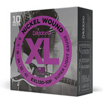 D'Addario D'Addario EXL120-10P Nickel Wound Electric Guitar Strings Super Light 9-42 10 Sets