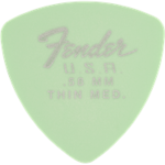 Fender Fender Dura-Tone® Delrin Picks 346 Shape 12 Pack Surf Green