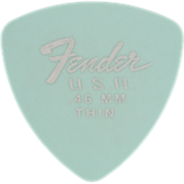 Fender Fender Dura-Tone Delrin Picks 346 Shape 12 Pack Daphne Blue