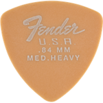 Fender Fender Dura-Tone Delrin Picks 346 Shape 12 Pack Butterscotch Blonde