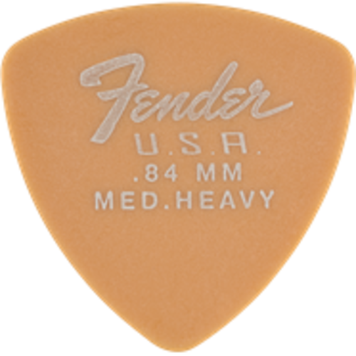 Fender Fender Dura-Tone Delrin Picks 346 Shape 12 Pack Butterscotch Blonde