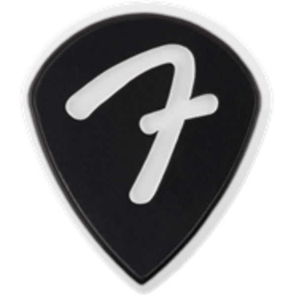 Fender Fender F Grip Picks 551 Shape 3 Pack Black