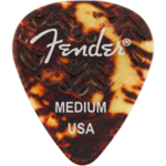 Fender Fender Wavelength Celluloid Picks 351 Shape 6 Pack Tortoise Shell Medium