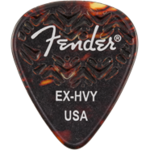 Fender Fender Wavelength Celluloid Picks 351 Shape 6 Pack Tortoise Shell Extra Heavy