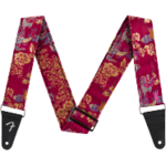 Fender Fender Satin Dragon Strap Wine