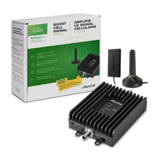 SureCall SureCall Fusion2Go 3.0 5 Band Mobile Wireless Cellular Booster