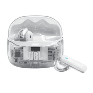 JBL JBL Tune Beam 2 True Wireless Noise Cancelling Earbuds with JBL Spatial Sound Ghost White