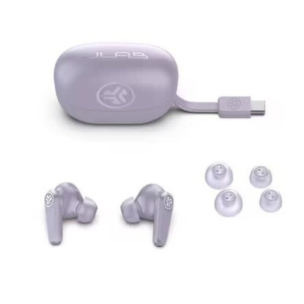JLab Audio JLAB Go Pods ANC True Wireless Earbuds Lilac