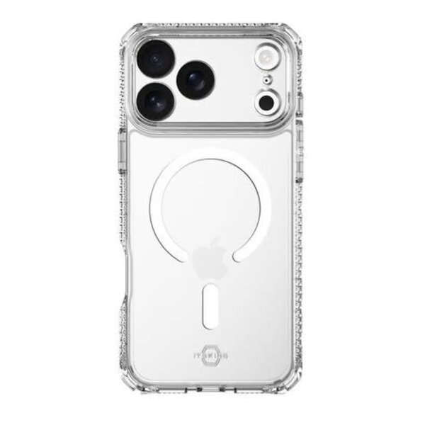 ITSKINS Hybrid_R MagSafe Case Clear for iPhone 17 Pro